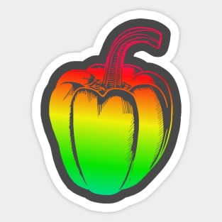 3 in 1 pepper Sticker